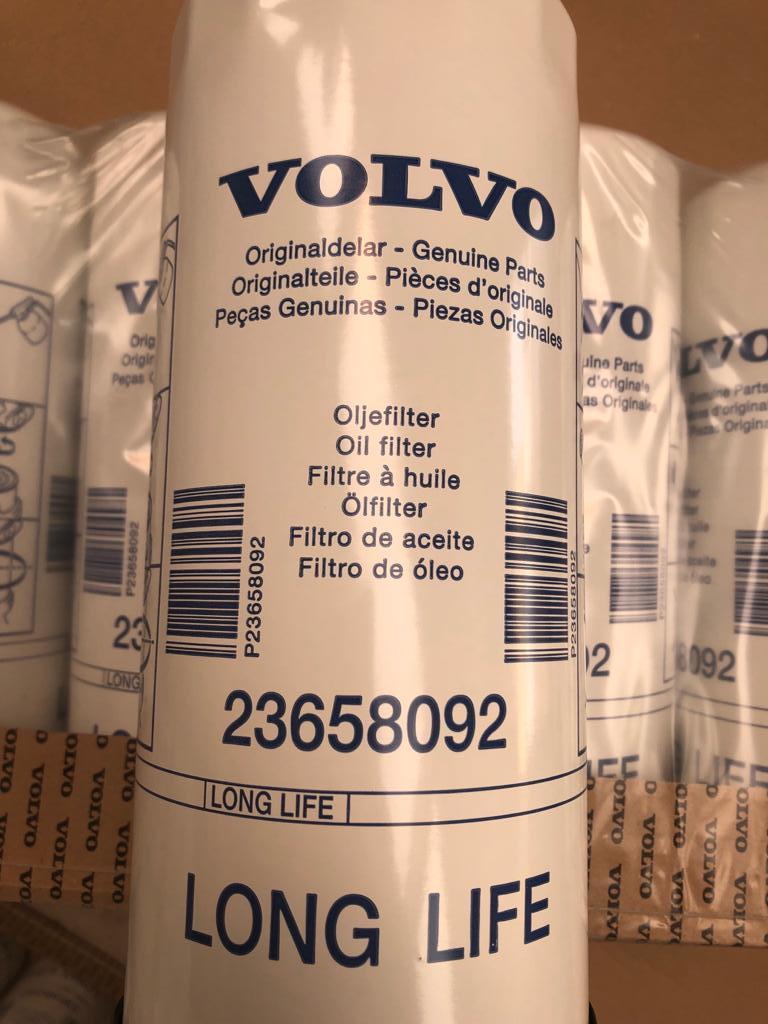 Filtro de aceite VOLVO. Referencia 23658092 Scaortiz, lo primero nuestros clientes